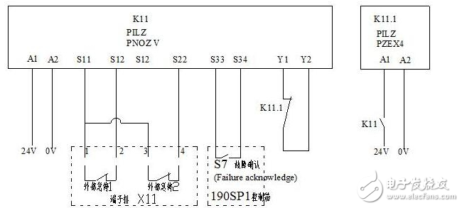 安全繼電器工作原理、接線圖、使用方法