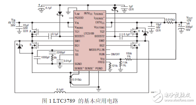 基于LTC3789芯片的高效同步升降壓電源設(shè)計(jì)