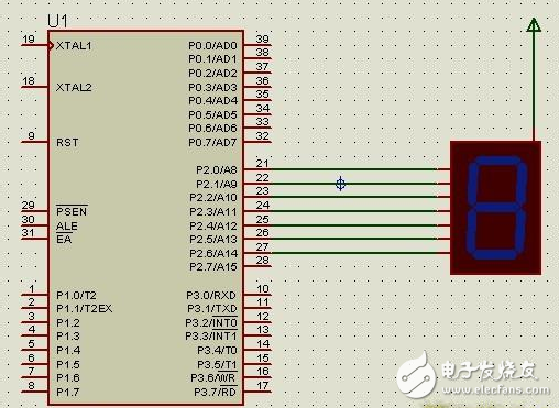 protues數(shù)碼管怎么接_操作方法解析