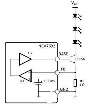 [原創(chuàng)] On Semi NCV7692汽車(chē)LED燈電流控制解決方案